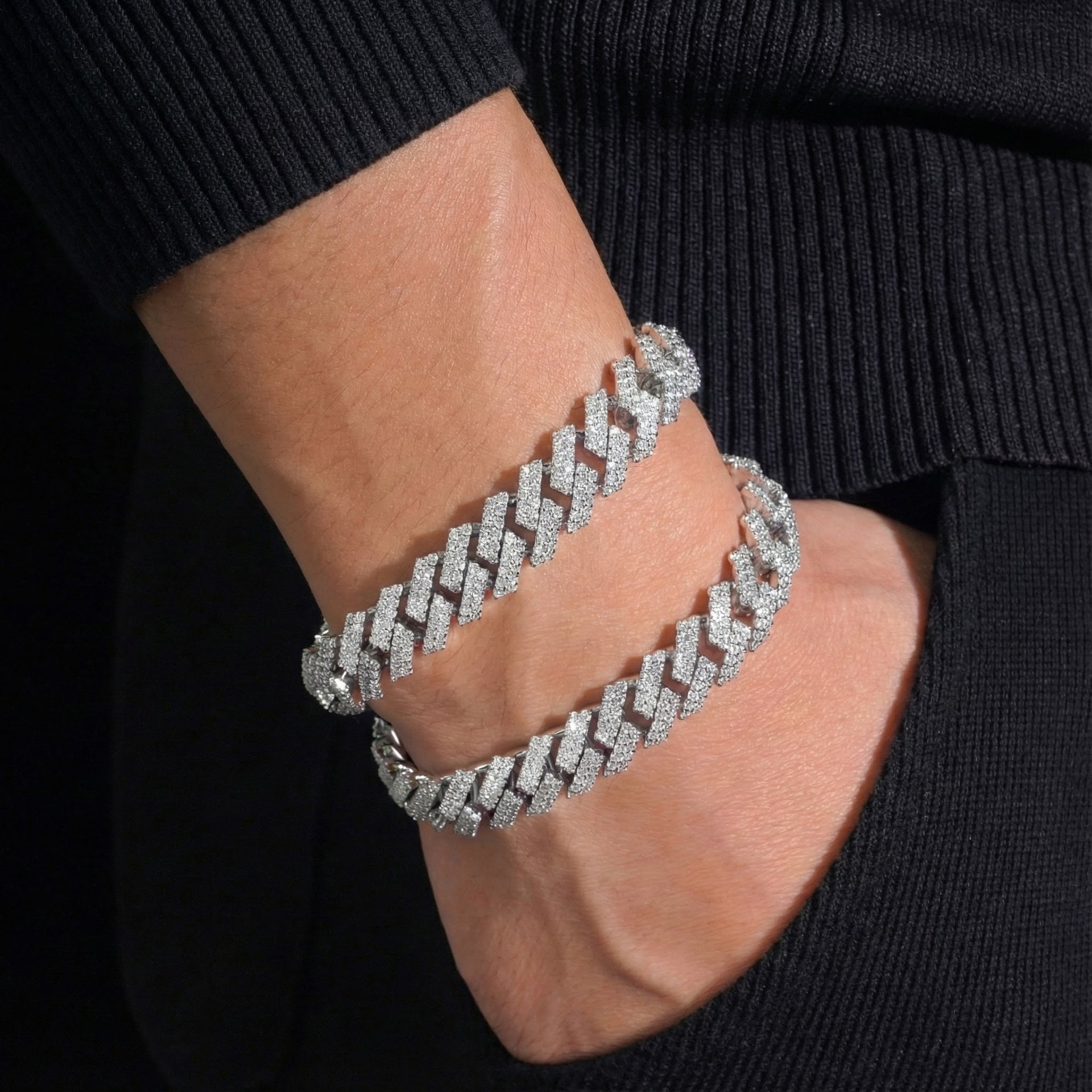 6mm Moissanite Cuban Bracelet – VVS Shine